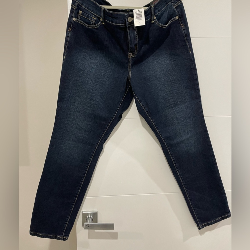 Boyfriend Blue Jeans Size 18R (Plus)